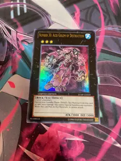 YUGIOH - NUMBER 30: ACID GOLEM OF DESTRUCTION - ULTRA RARE - NM - JUMP ~ - Image 1