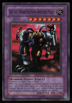 The Last Warrior from Another Planet LON-077 LON Labyrinth of Nightmare Yu-Gi-Oh - Image 1
