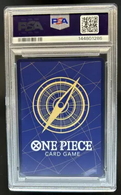 2025 One Piece English Monkey D Luffy Manga Alternate Art #OP11-18 PSA 10 - Image 2