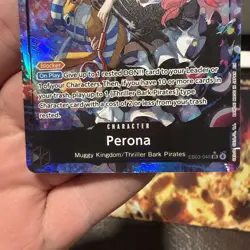 Perona (Alternate Art) EB03-045 Extra Booster: One Piece Heroines Edition Foil - Image 3