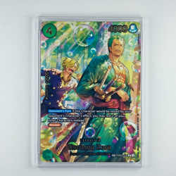 One Piece The Azure Sea's Seven (OP14) Roronoa Zoro - PRB02-006 (SP) - Image 1
