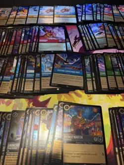 Lot of Winterspell Foils Over 187 Cards All Foils. Some Doubles Disney Lorcana - Image 4