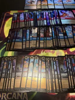Lot of Winterspell Foils Over 187 Cards All Foils. Some Doubles Disney Lorcana - Image 5