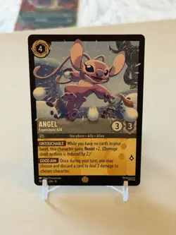 Disney Lorcana Angel Experiment 624 Character Card 191/204 Legendary - Image 1