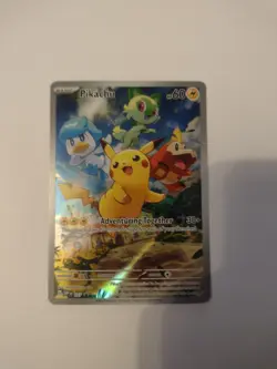 Pikachu 027 Sv: Scarlet & Violet Promo Cards Holo NEAR MINT - Image 1