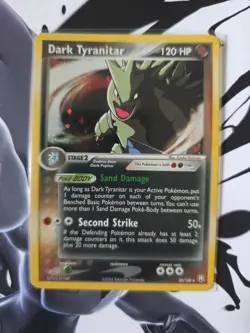 Dark Tyranitar EX Team Rocket Returns Holo Rare Pokemon Card 20/109 - Image 1