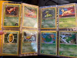 Vintage Pokemon Card Binder Collection Lot Wotc Neo E Base 1st Fossil Holo LP - Image 4