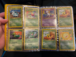 Vintage Pokemon Card Binder Collection Lot Wotc Neo E Base 1st Fossil Holo LP - Image 5