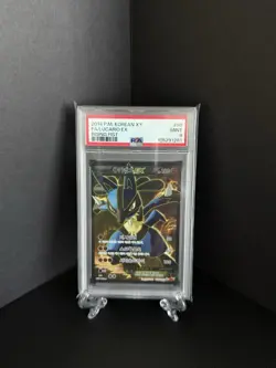 Lucario EX 099/096 Xy3: Rising Fist Holo Korean Card Full Art SR PSA 9 Rare Xy - Image 1