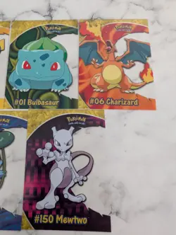 Pokemon TV Animation Edition 2 Topps PC1-5 2000 Complete Chase Card Set - Image 3