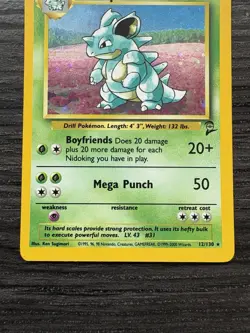 Pokemon Nidoqueen Holo Rare TCG Card 12/130 Base Set 2 - Image 5