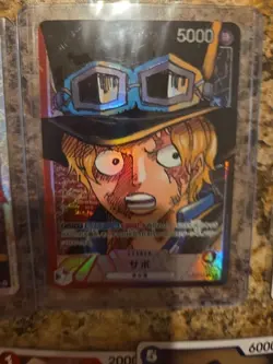 One Piece TCG 26 card Lot Sr and rares collection Binder - Image 5