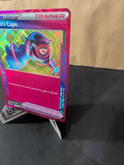 Pokemon TCG Hero's Cape 152/162 Temporal Forces Ace Spec Rare Holo Card - Image 2