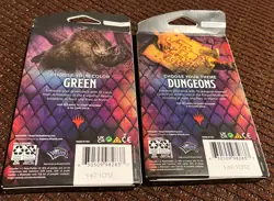 Magic The Gathering Dungeons & Dragons Booster Card Pack,Green & Dungeon Theme - Image 2