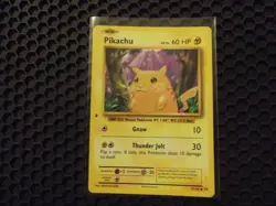 Pokemon Card Pikachu 25/108 Non Holo Evolutions 2016 LP - Image 1