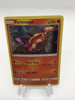 Turtonator SM27 Black Star Promo Holo Rare Pokemon Card TCG Sun and Moon LP/NM - Image 1