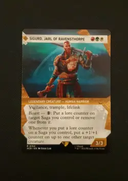 Sigurd, Jarl of Ravensthorpe MTG Magic Assassins Creed Showcase 154 - Image 1