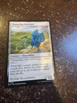 2025 MTG Lorwyn Eclipsed #C1 Changeling Wayfinder - Image 1