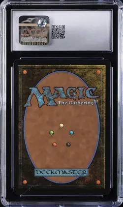 2025 MAGIC: THE GATHERING RARE FOIL BORDERLESS #1983 AGGRAVATED ASSAULT CGC 10 - Image 2