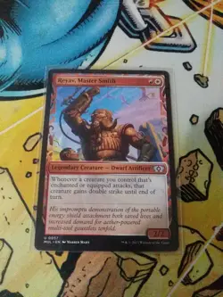 reyav master smith Red White Budget commander Deck - Image 1
