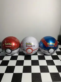 Pokemon TCG: Pokeball Tins - Set of 3 A24 - Image 1