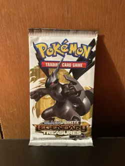 Pokemon Black and White Legendary Treasures Booster Pack | Factory Sealed - Image 1