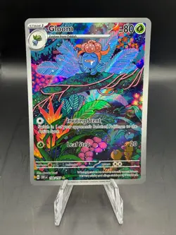 TCG POKEMON GLOOM ILLUSTRATION RARE 198/197 - Image 1