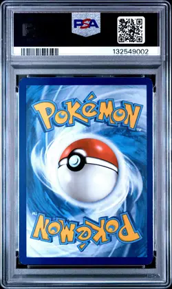 2025 POKEMON PRE EN-PRISMATIC EVOLUTIONS POKE BALL REVERSE HOLO LEAFEON PSA 7 - Image 2