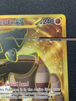 Pokemon Ting-Lu EX 275/193 Holo Full Art Gold Hyper Rare Paldea Evolved NM / LP - Image 3