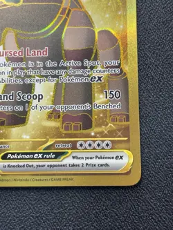 Pokemon Ting-Lu EX 275/193 Holo Full Art Gold Hyper Rare Paldea Evolved NM / LP - Image 4