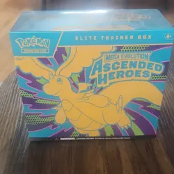 Pokemon Mega Evolution Ascended Heroes Elite Trainer Box Promo Booster 2024 - Image 1