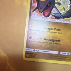 Pokemon TCG Shining Rayquaza Shining Legends Holo Rare 56/73 120HP Basic - Image 4