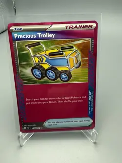 Pokemon TCG, Precious Trolley 185/191 Surging Sparks - Ace Spec Trainer Card - Image 1