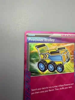 Pokemon TCG, Precious Trolley 185/191 Surging Sparks - Ace Spec Trainer Card - Image 3