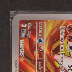 2024 POKEMON TWILIGHT MASQUERADE #173/167 INFERNAPE ILLUSTRATION RARE - Image 3