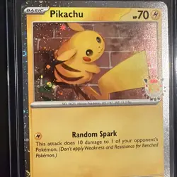 Pokemon TCG Pikachu 051/162 Stamped 2026 Pokemon Day 30 Promo NM - Image 4