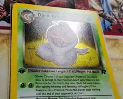 Dark Arbok 2/82 Holo Rare 1st Edition Team Rocket LP+ Pokemon - Image 5