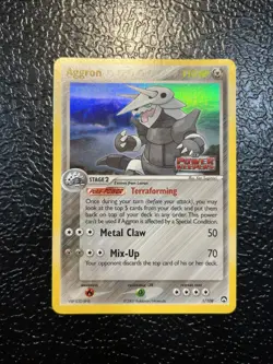 Pokemon Aggron 1/108 Power Keepers Reverse Holo Stamped - Image 1