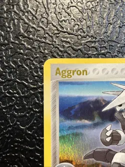 Pokemon Aggron 1/108 Power Keepers Reverse Holo Stamped - Image 2