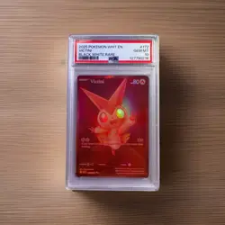 Pokemon TCG Victini Sv: White Flare Black White Rare 172/086 Holo PSA 10 2025 - Image 1