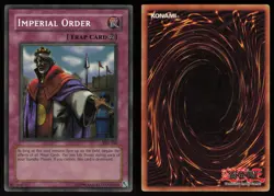 Imperial Order PSV-104 PSV Secret Rare Reverse Foil Error Yu-Gi-Oh - Image 3