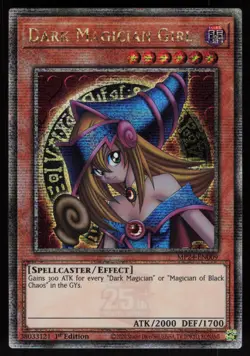 Dark Magician Girl (Quarter Century Secret Rare) MP24-EN009 Yu-Gi-Oh - Image 1