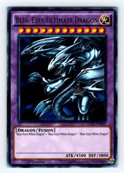 Yugioh Blue-Eyes Ultimate Dragon LDK2-ENK40 Ultra Rare - NM 💎 - Image 1