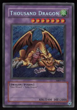 Thousand Dragon MRD-143 MRD Secret Rare Metal Raiders Yu-Gi-Oh - Image 1