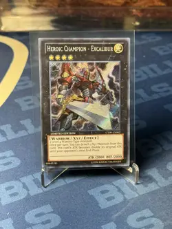 Yugioh Heroic Champion - Excalibur CT09-EN002 Secret Rare Limited Edition NM - Image 1