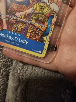 Monkey.D.Luffy (2nd Anniversary Stamped Promo) P-043 One Piece Promotion NM - Image 2