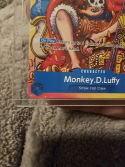 Monkey.D.Luffy (2nd Anniversary Stamped Promo) P-043 One Piece Promotion NM - Image 3