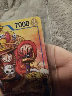 Monkey.D.Luffy (2nd Anniversary Stamped Promo) P-043 One Piece Promotion NM - Image 5