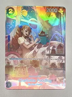 One Piece OP10 Royal Blood Charlotte Pudding SP ST12-012 Alt English NM in U.S. - Image 1