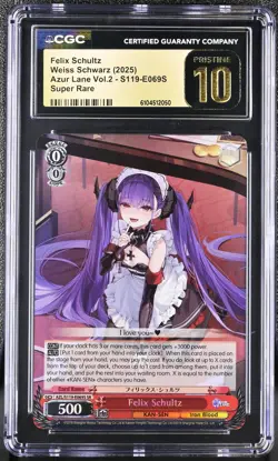 Weiss Schwarz Azur Lane Vol. 2 CGC 10 SR Super Rares (16x total) - Image 2